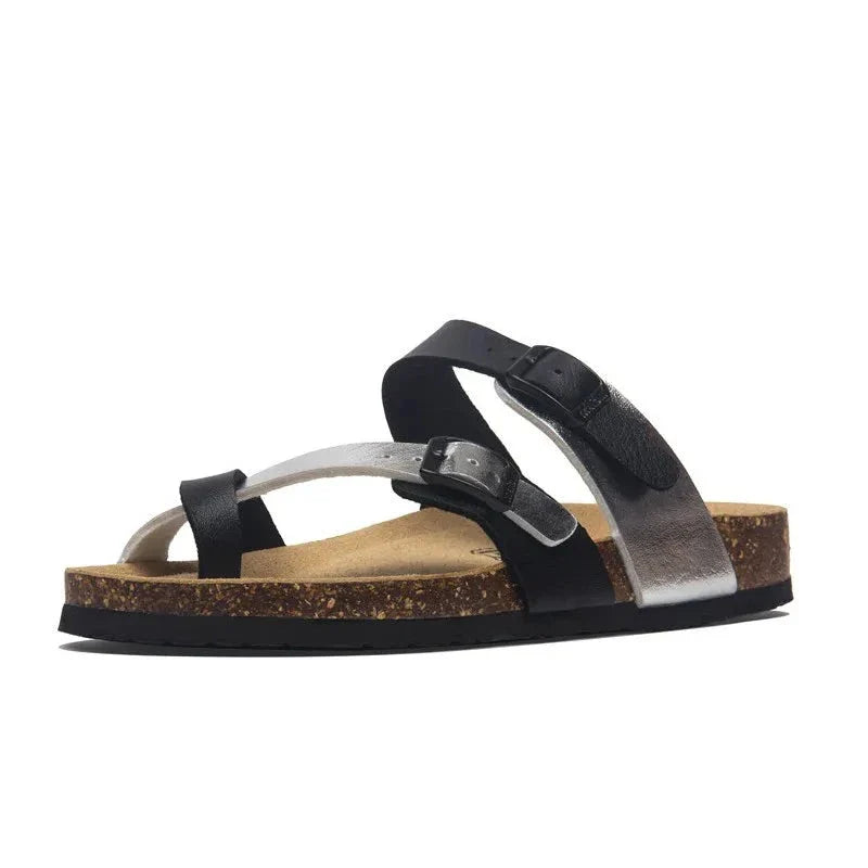 Bunbury Sandals - Black/Silver