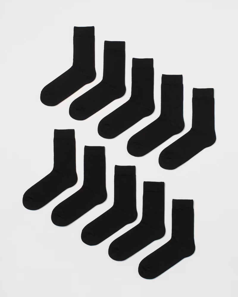 10-pack high socks