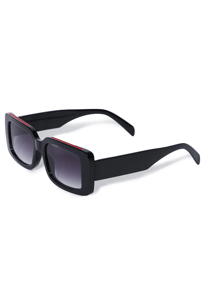 Padel Club Sonnenbrille - Schwarz/Rot