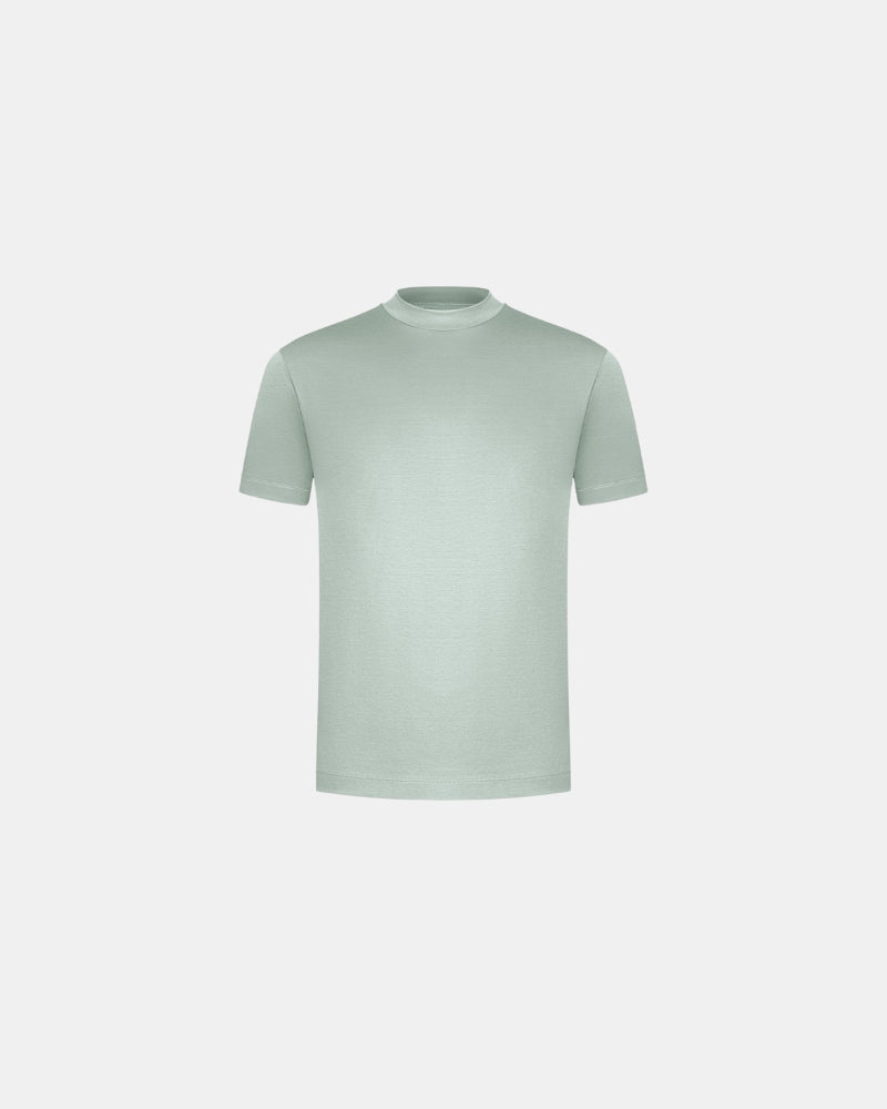 Shiny Crew-neck T‑Shirt