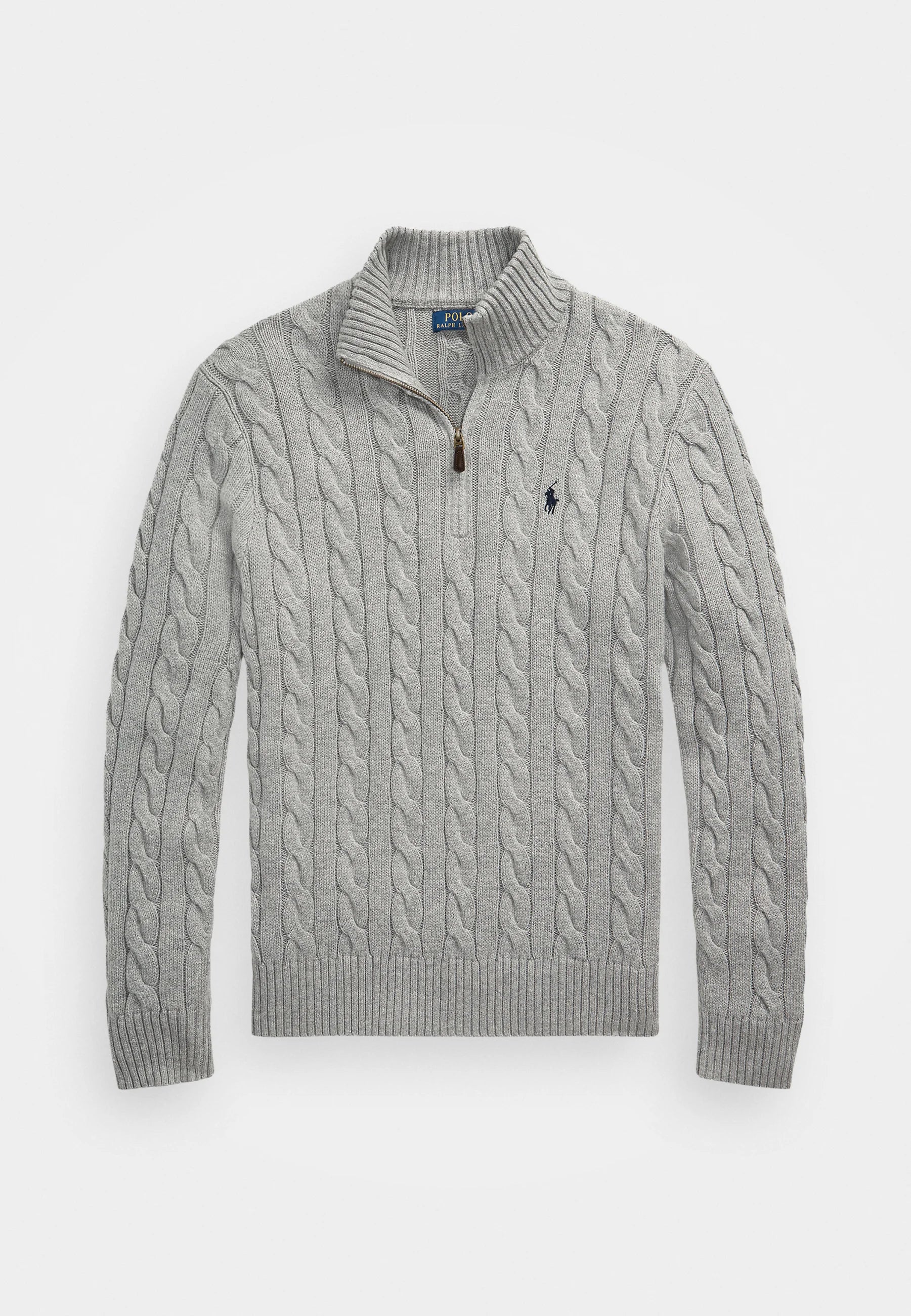 60% OFF | Polo RL Half Zip Sweater
