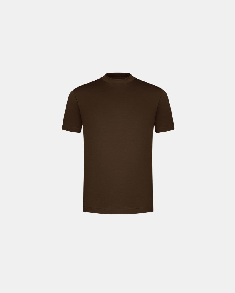 Shiny Crew-neck T‑Shirt
