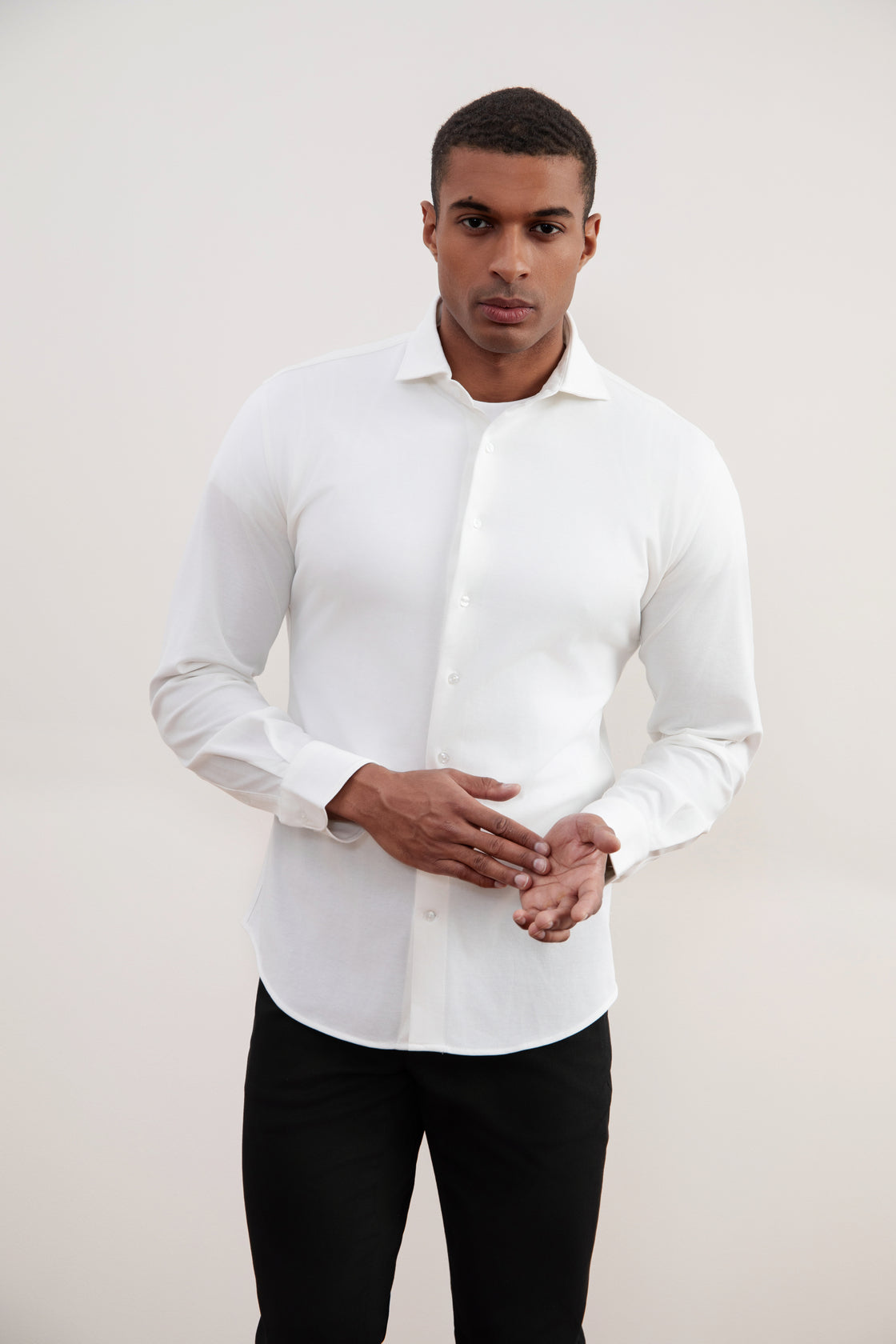Off-White Cotton-Piqué Shirt