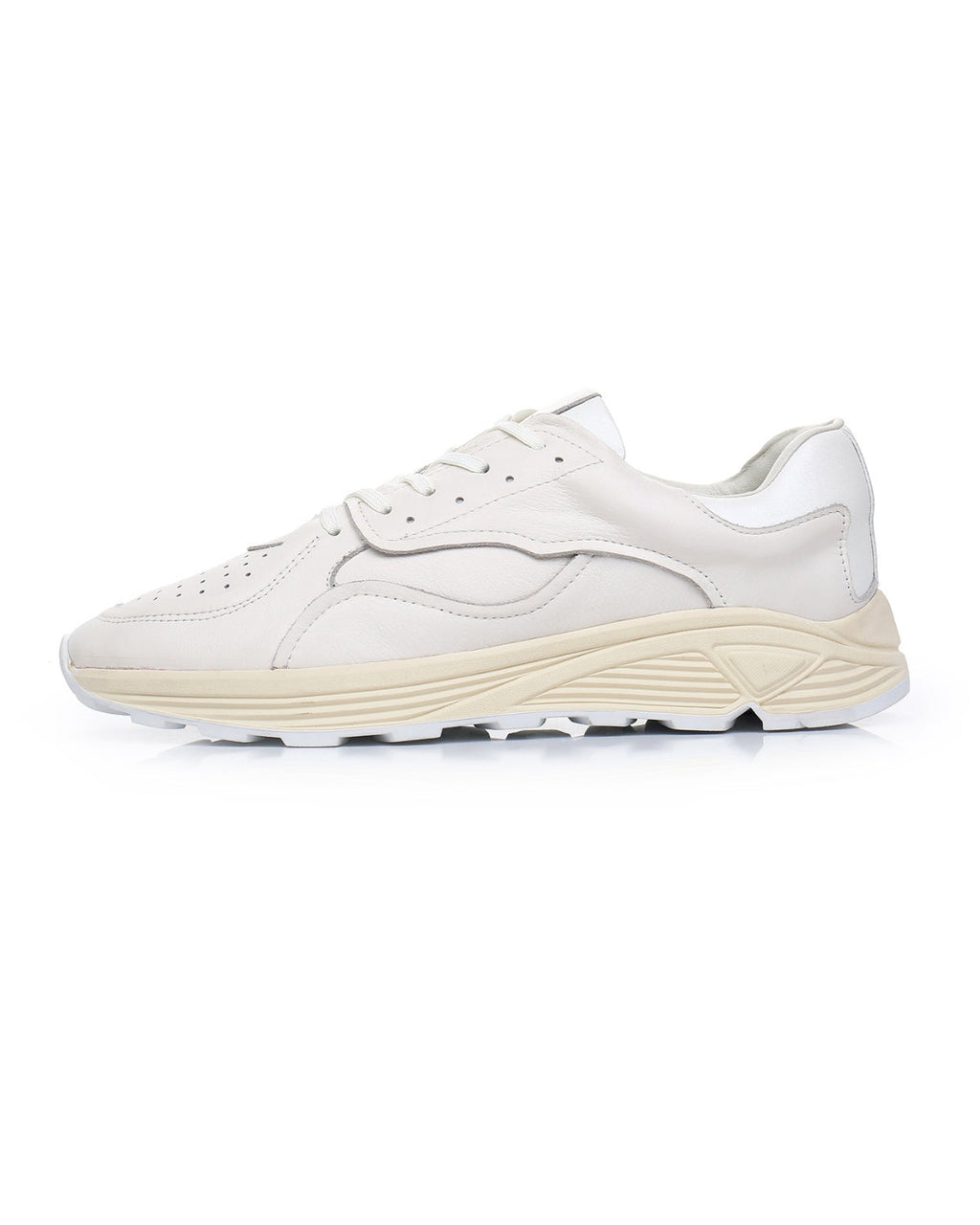 Genuine Leather Retro Casual Sneakers