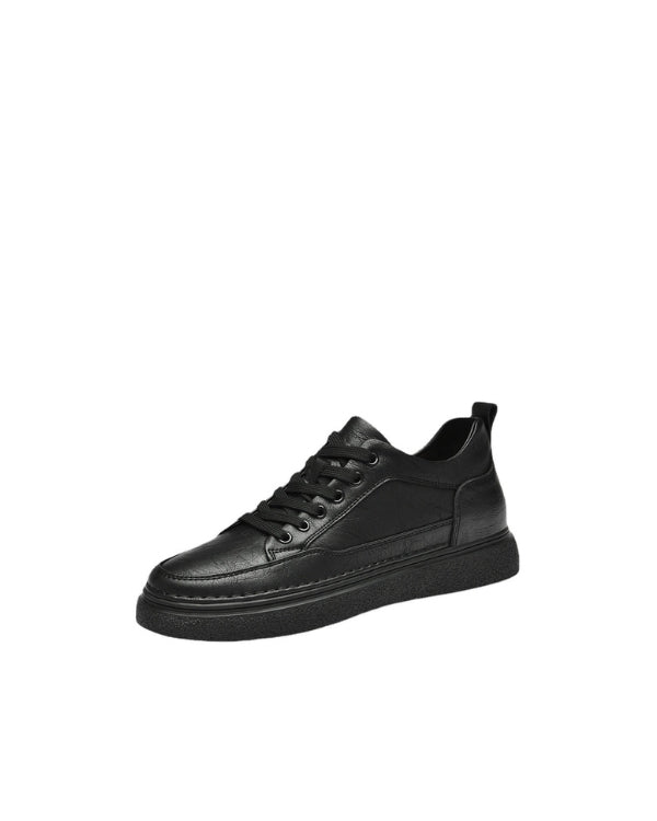 High Top Leather Sneakers