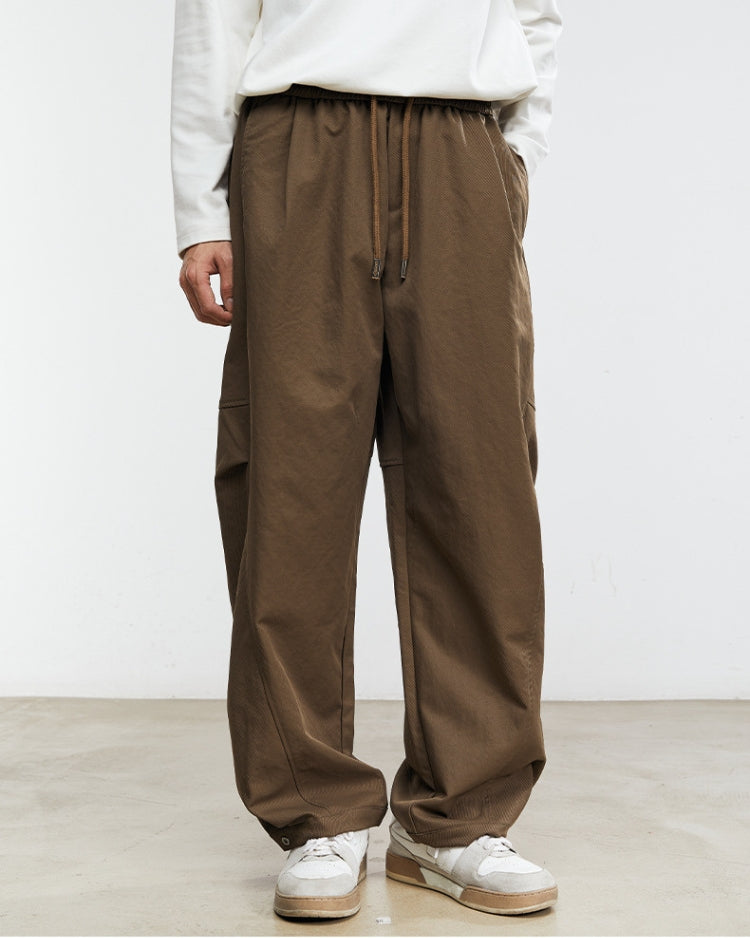 Wide Leg Waistband Lounge Trousers