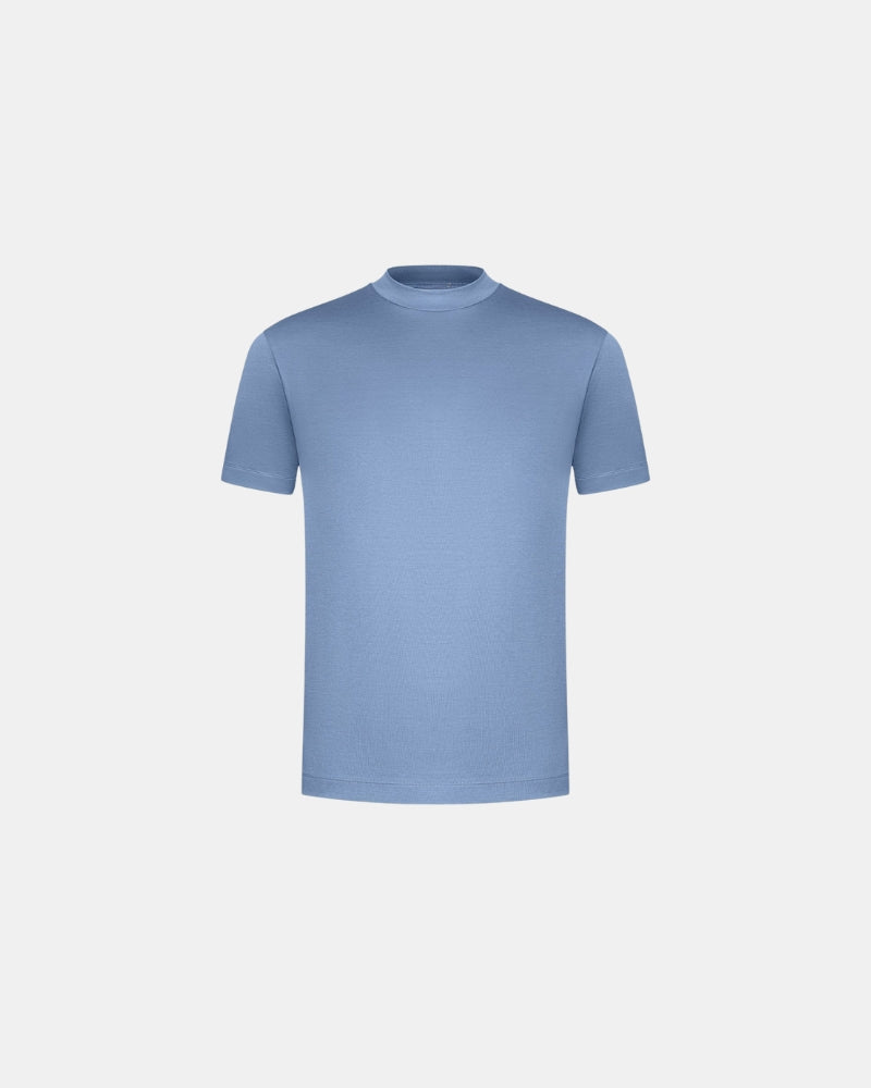 Shiny Crew-neck T‑Shirt