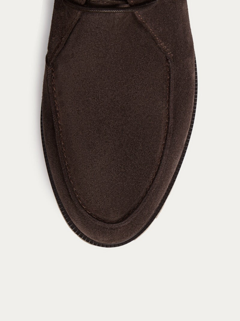Lace-up boots Dark Chocolate