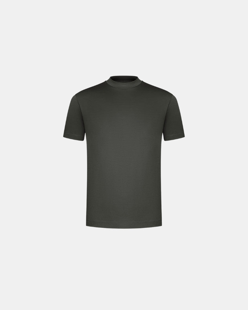 Shiny Crew-neck T‑Shirt