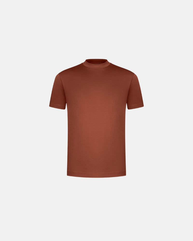 Shiny Crew-neck T‑Shirt
