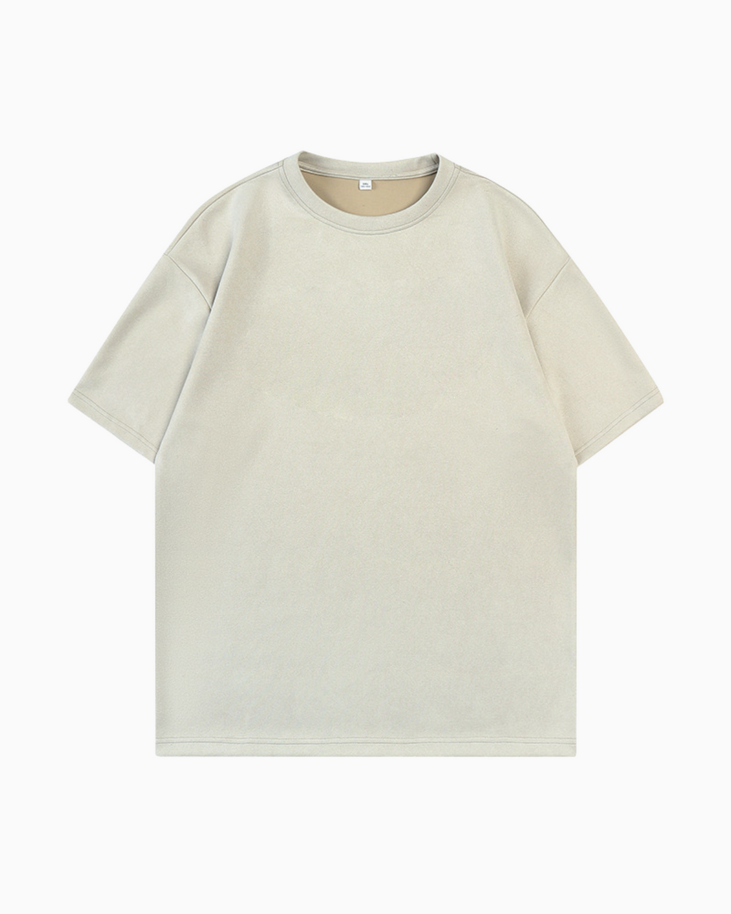Suede Touch Oversized T-Shirt