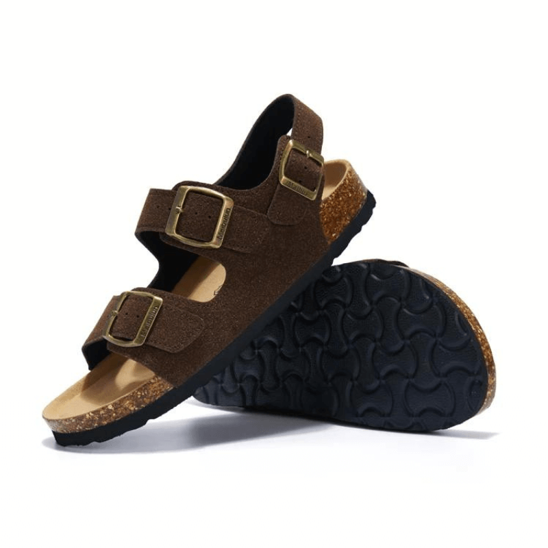 Perth Sandals - Dark Brown