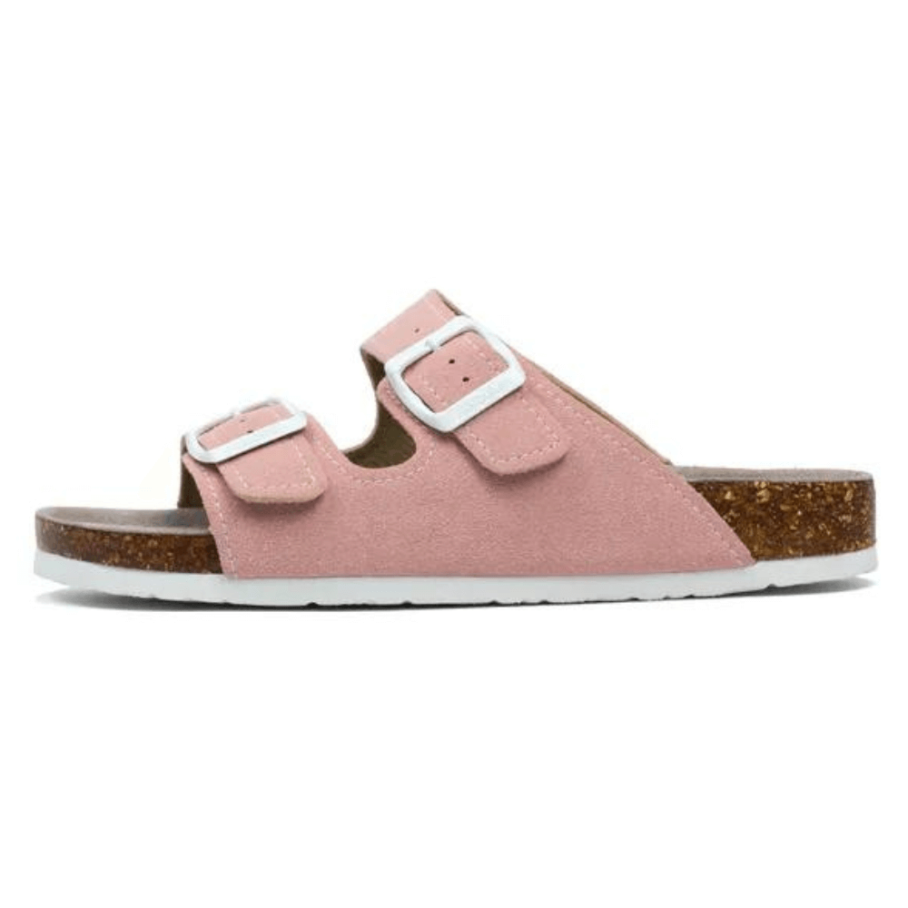 Albany Suede Sandals - Pink