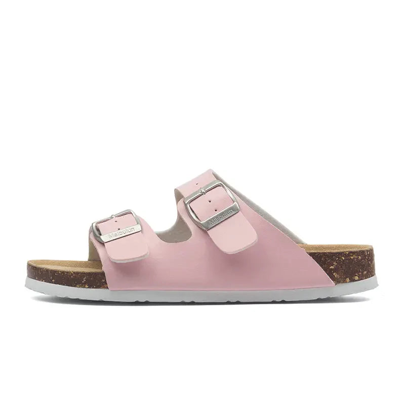 Albany Leather Sandals - Pink