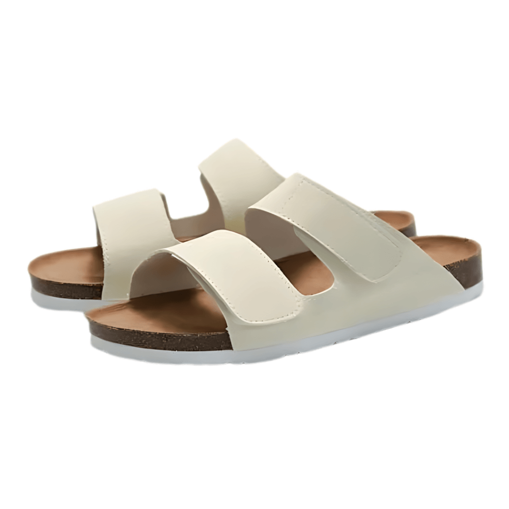 Melbourne Sandals - Eggshell