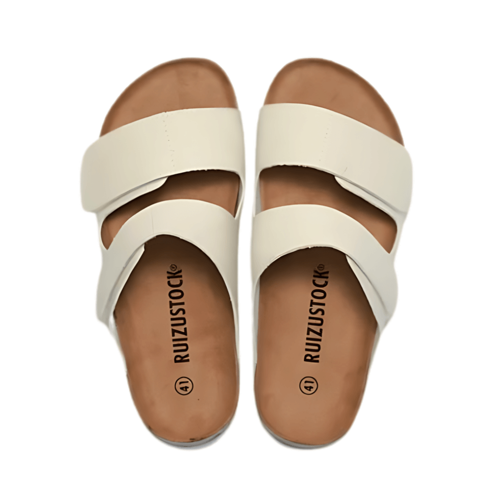 Melbourne Sandals - Eggshell