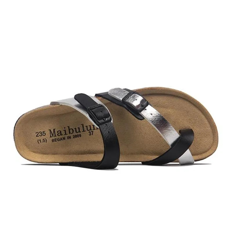 Bunbury Sandals - Black/Silver