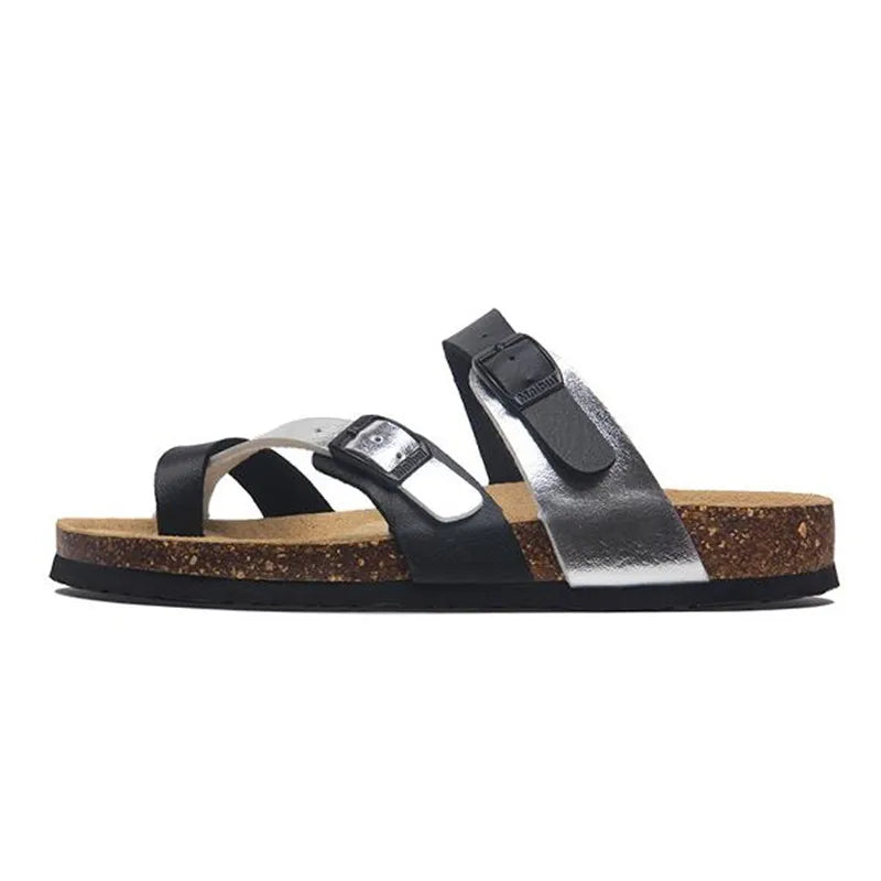 Bunbury Sandals - Black/Silver