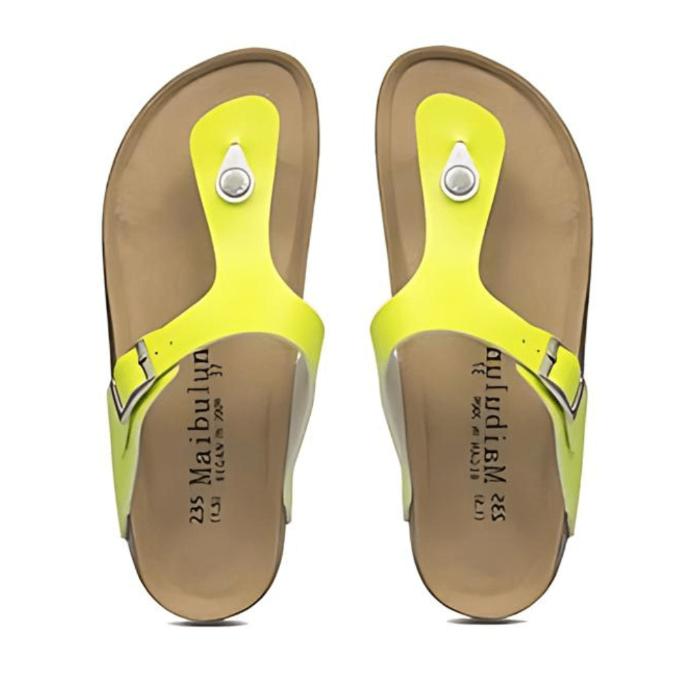 Mackay Sandals - Lime Green