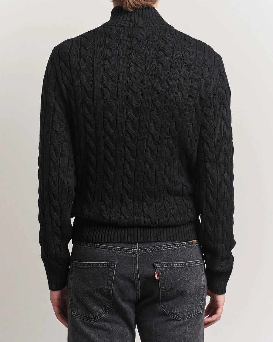 60% OFF | Polo RL Half Zip Sweater