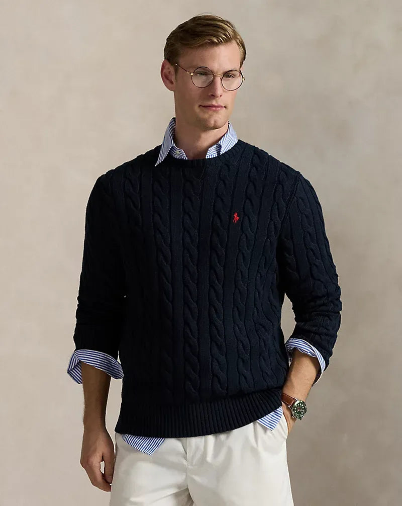 60% OFF | Polo RL Knit Sweater
