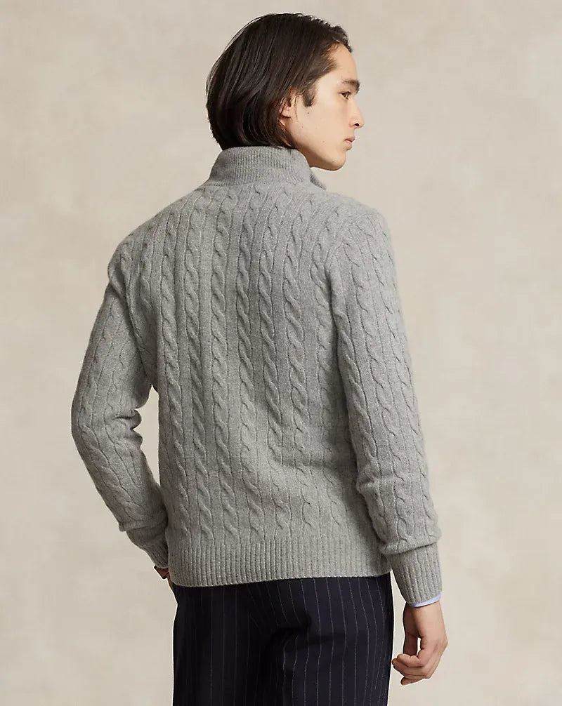 60% OFF | Polo RL Half Zip Sweater